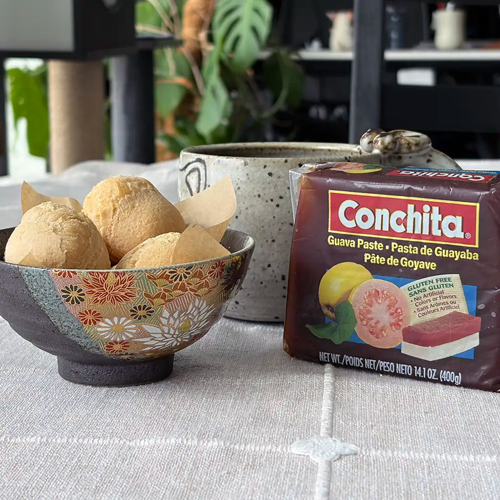 Pão de Queijo with Guava Jelly Filling